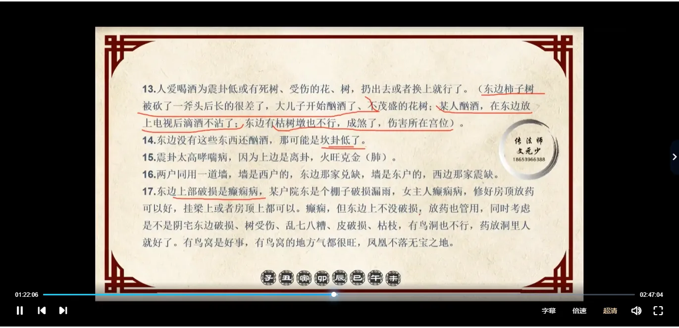 图片[3]_文元少《阳宅风水》视频6集 _易经玄学资料网