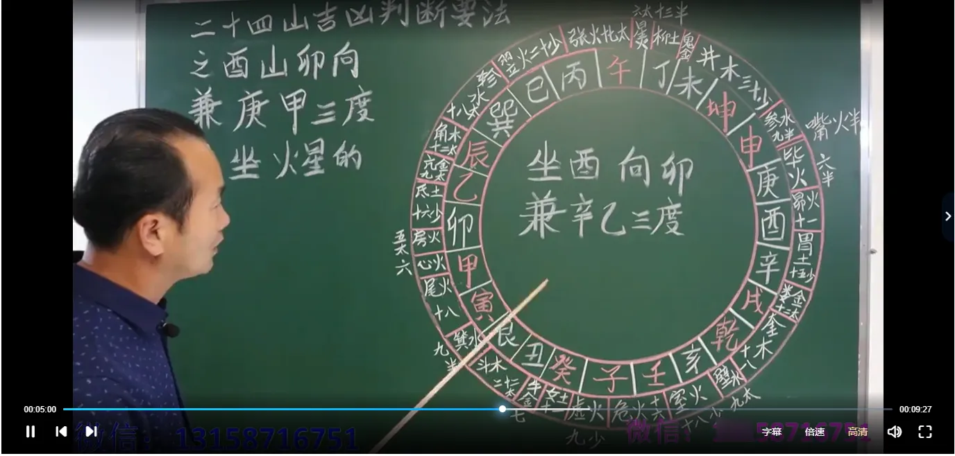 图片[5]_韦冠成《二十四山吉占断要法》星风水基础6集+天星风水130集（136集）_易经玄学资料网
