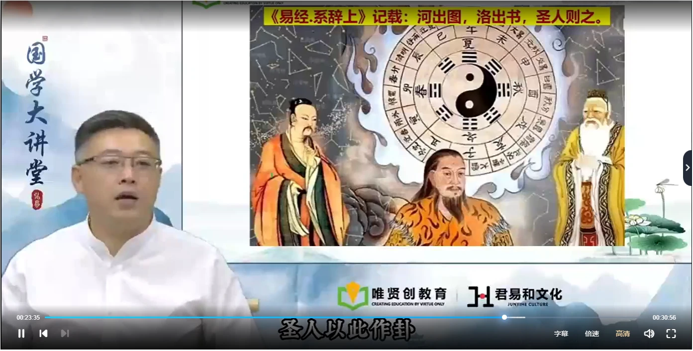 弘易老师-高维易学班课程（视频33集）_易经玄学资料网