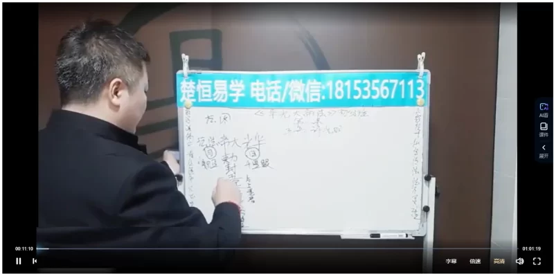 楚恒易学《华光法-华光大帝法》十九期初级课程_易经玄学资料网