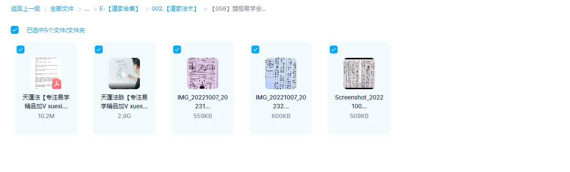 图片[1]_楚恒易学-会真道长天蓬法（视频1集+课件资料）_易经玄学资料网