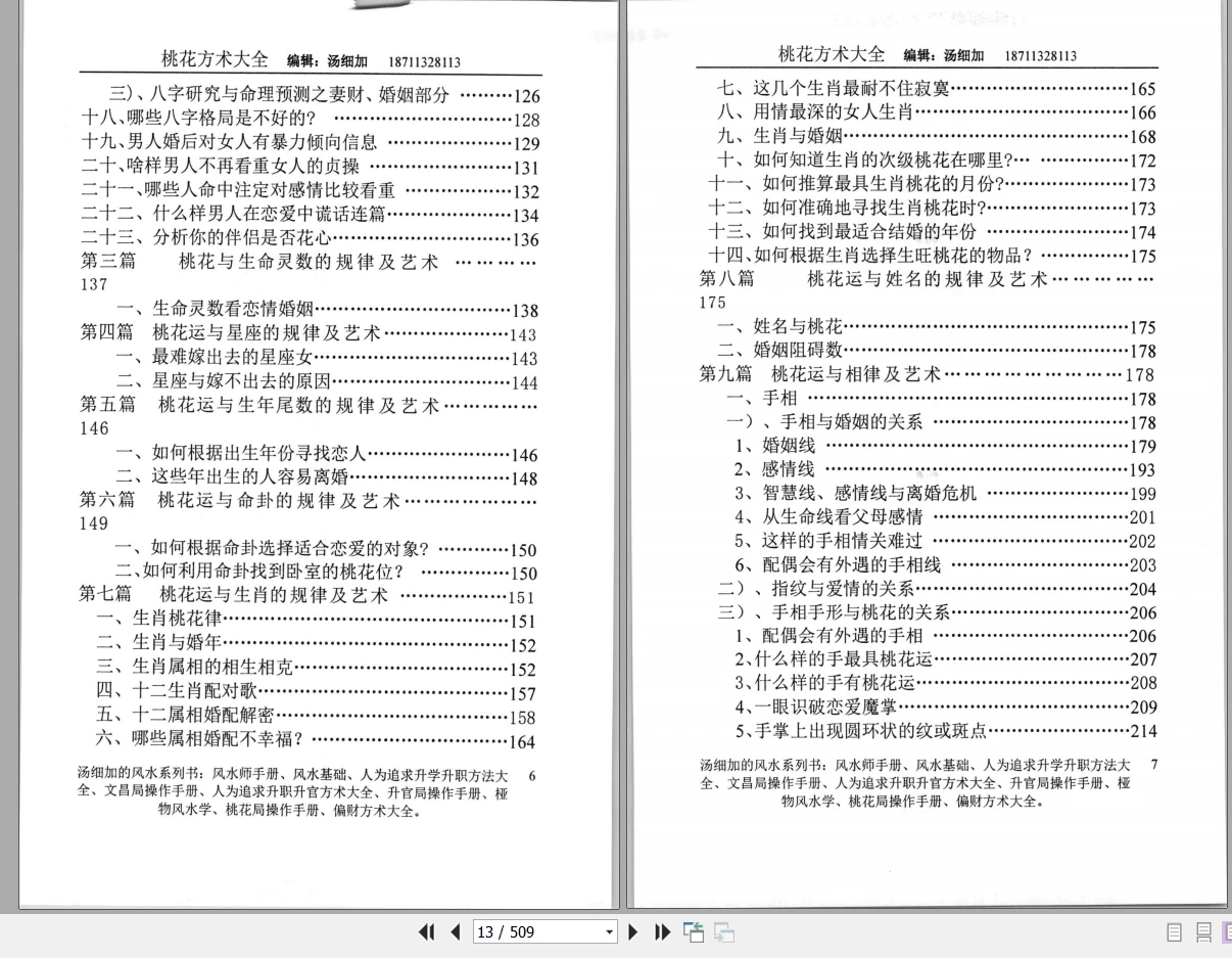 图片[6]_汤细加《人为解决婚姻问题方术大全即桃花方术大全》PDF电子书509页_易经玄学资料网