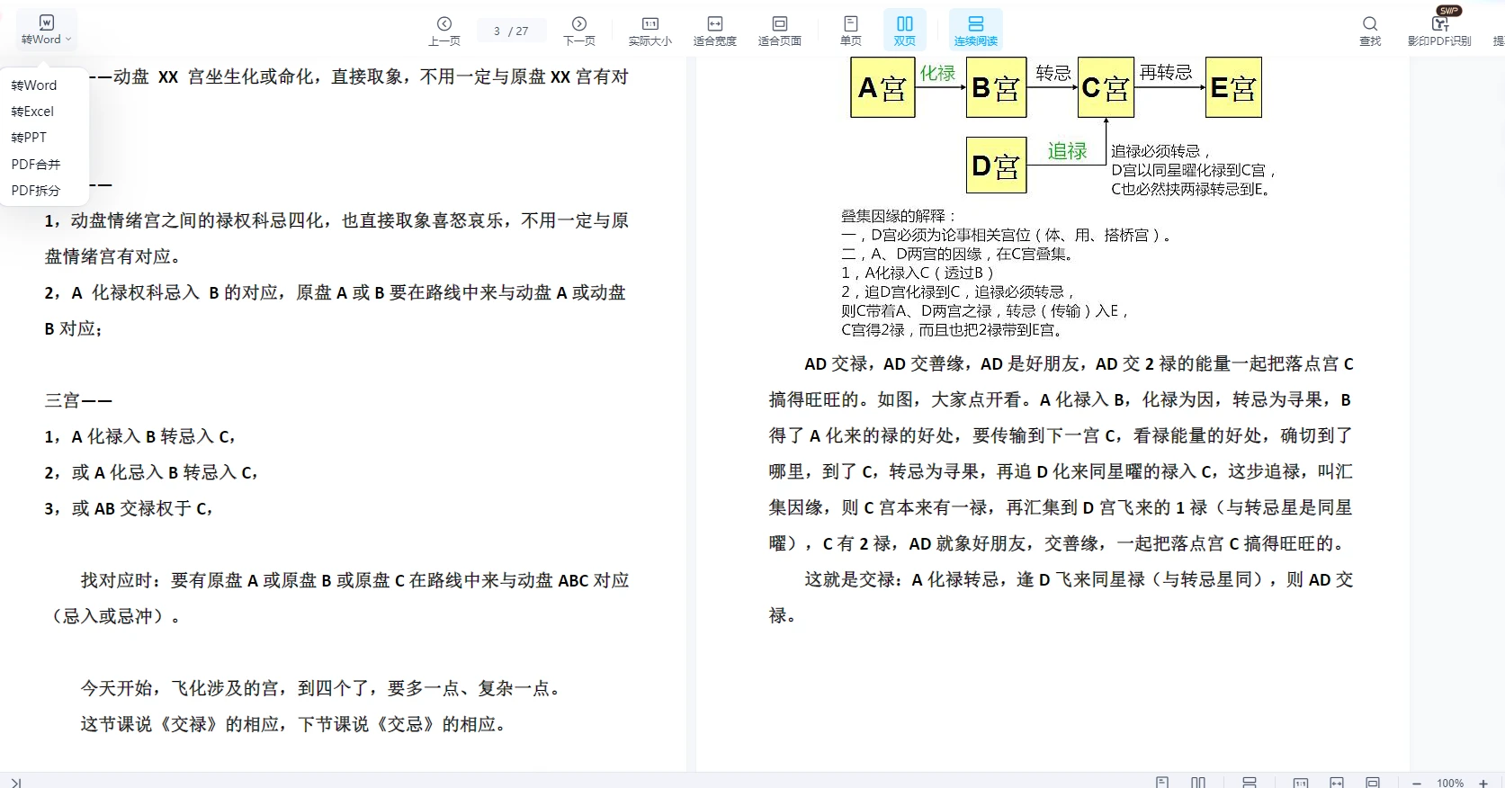 调调飞星紫薇斗数（入门+进阶）_易经玄学资料网