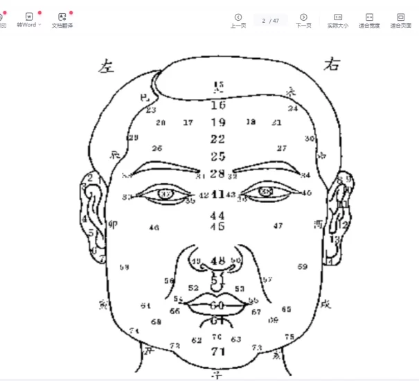 精准面相真人图解PDF_易经玄学资料网
