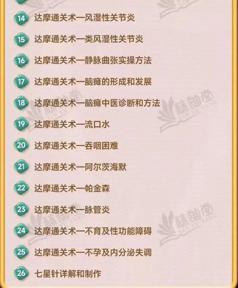 图片[3]_谢巍老师《达摩通关术》第1期（视频27讲）_易经玄学资料网