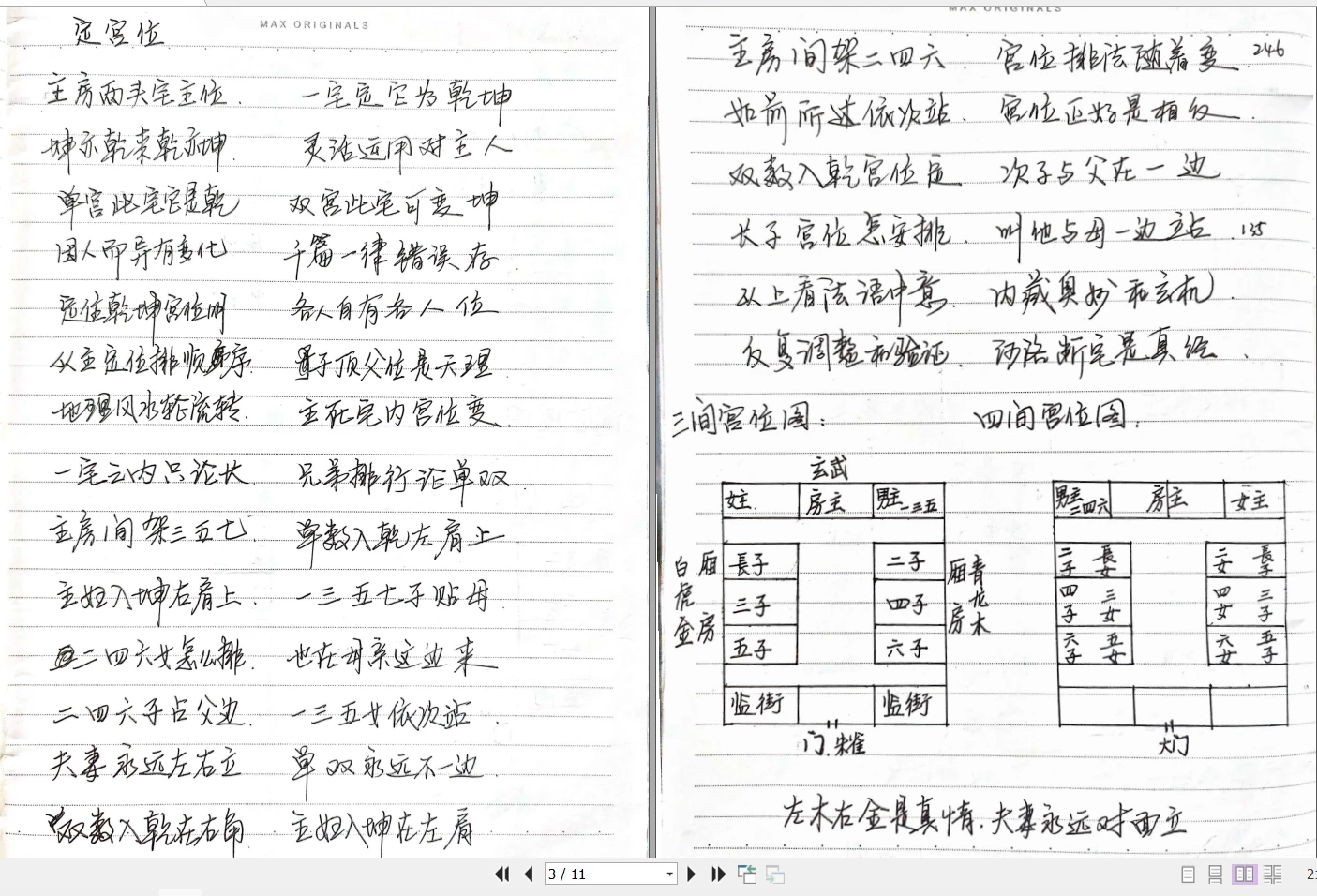 图片[2]_一宅断（内部精要笔记）手写版PDF（11页）_易经玄学资料网