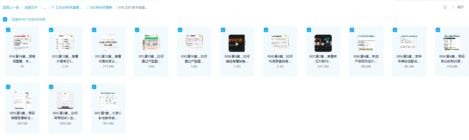 图片[1]_左林《数字能量学 · 亲传班 （高级）》视频14集_易经玄学资料网
