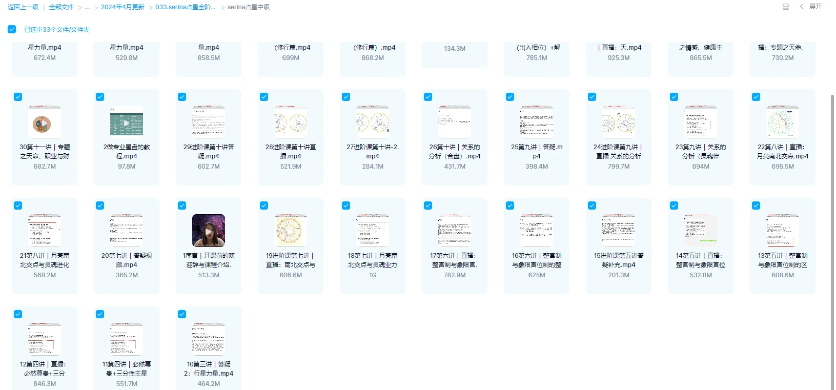 图片[3]_serina占星全阶（初级+中级+高级）+占星骰子_易经玄学资料网