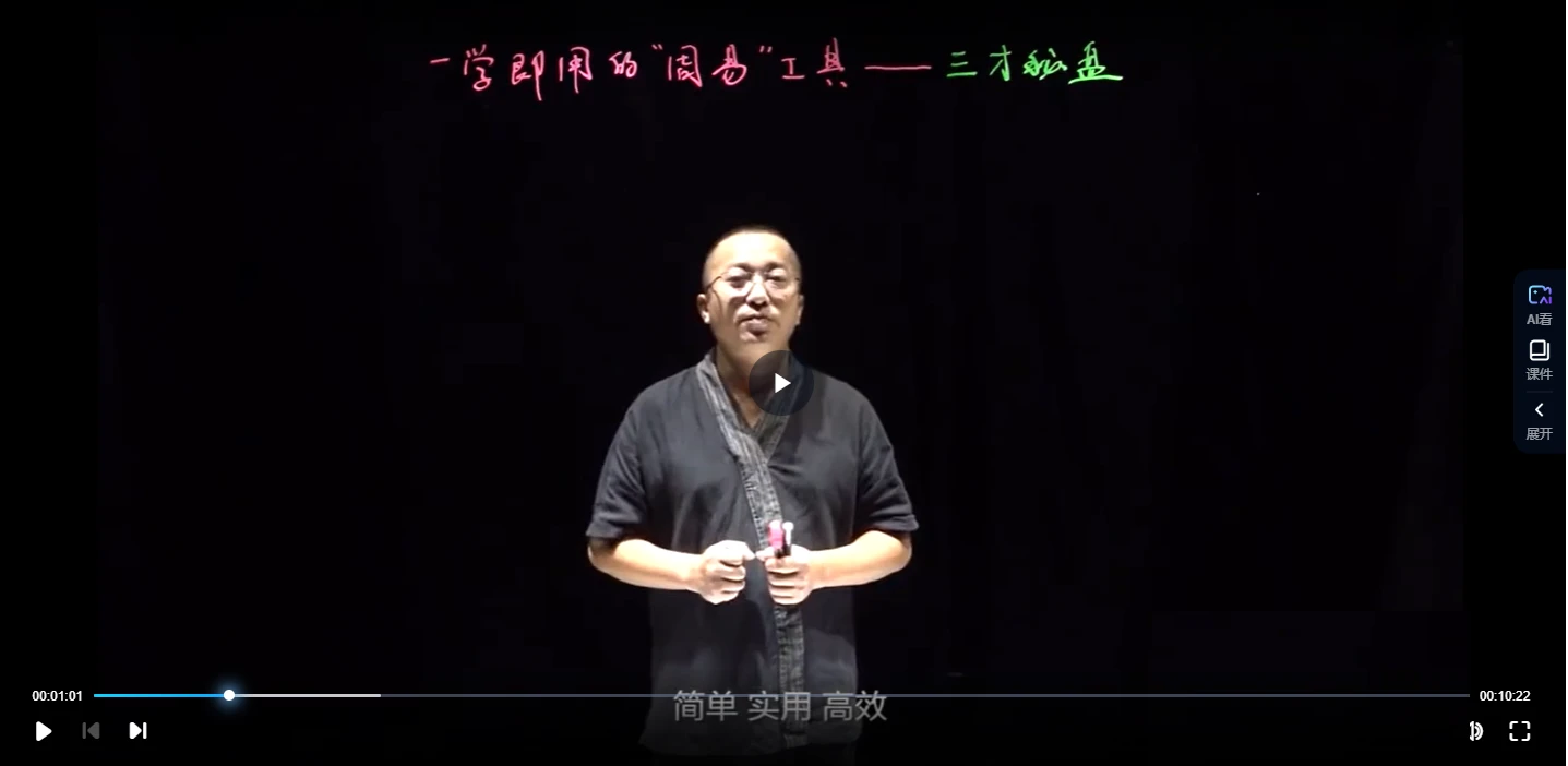 郑昭易 一学即用的周易三才秘盘（视频26集）_易经玄学资料网