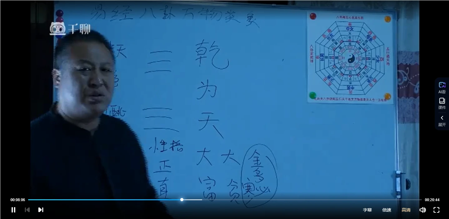 图片[4]_申清河《易经（六十四卦）梅花篇》视频74讲_易经玄学资料网