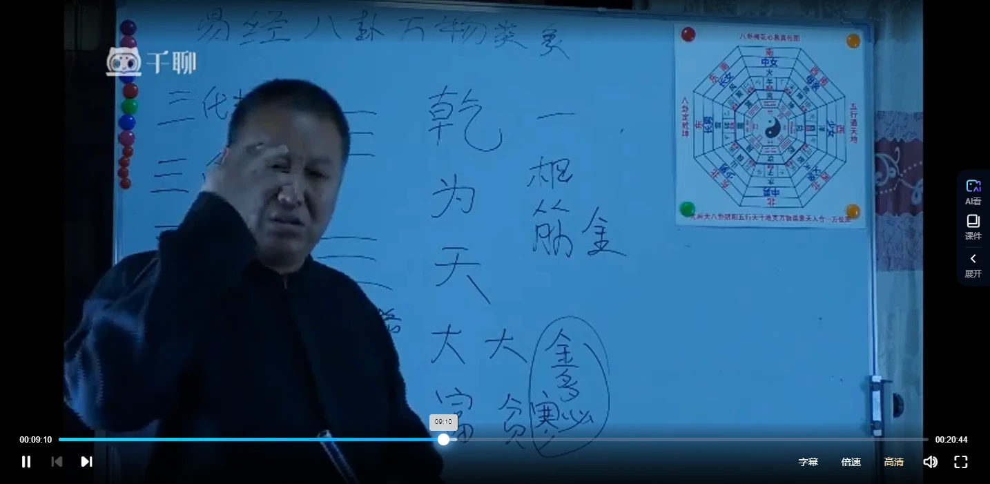图片[5]_申清河《易经（六十四卦）梅花篇》视频74讲_易经玄学资料网