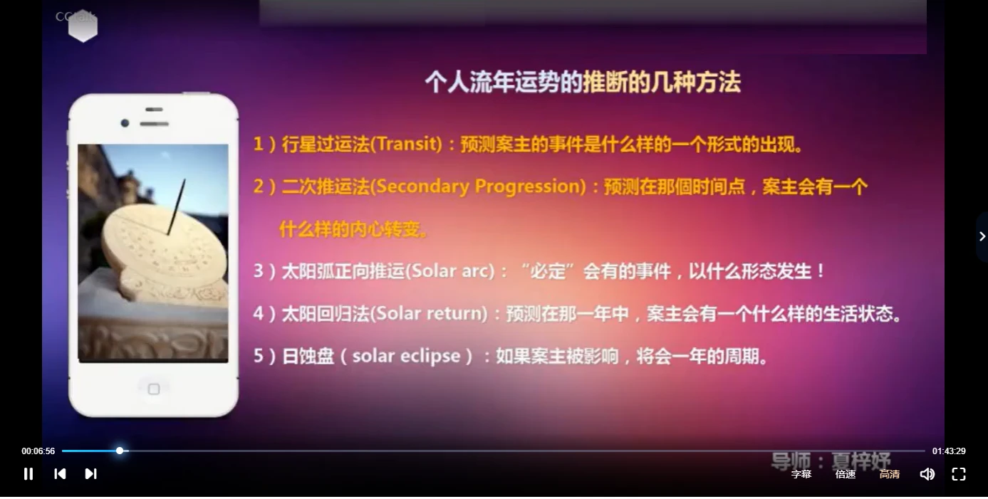 图片[3]_星钥社-占星行运、推运课程（视频7讲）_易经玄学资料网