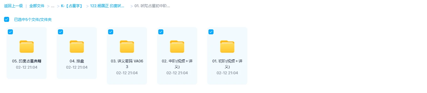 图片[2]_杨国正《印度吠陀占星初中阶课程》视频+文档资料_易经玄学资料网