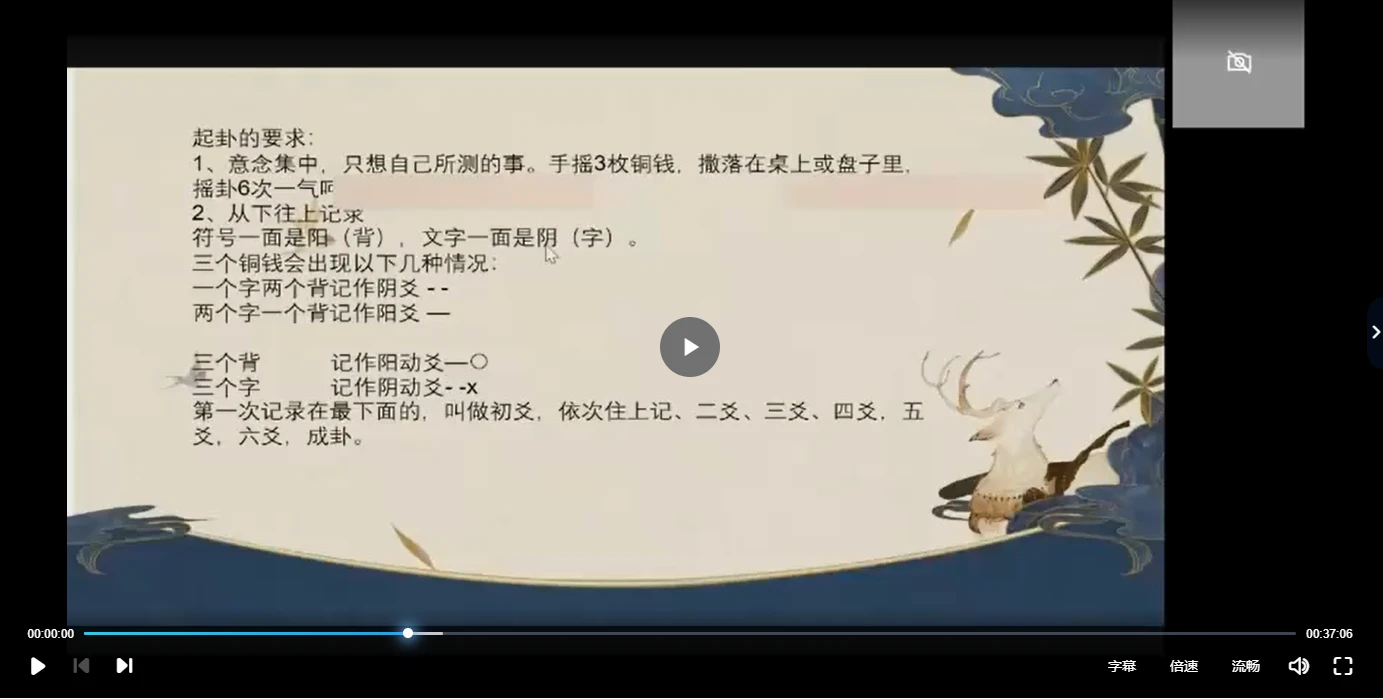 图片[3]_拾易《六爻初级教程》视频18集_易经玄学资料网