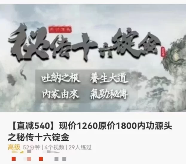 玄妙武学堂 功法-内功源头之秘传十六锭金_易经玄学资料网