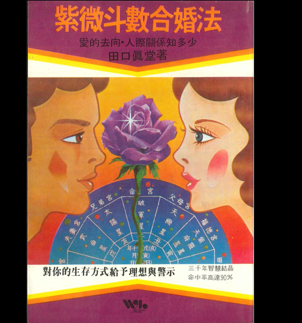 紫微斗数合婚法 田口真堂著 PDF电子书（306页）_易经玄学资料网