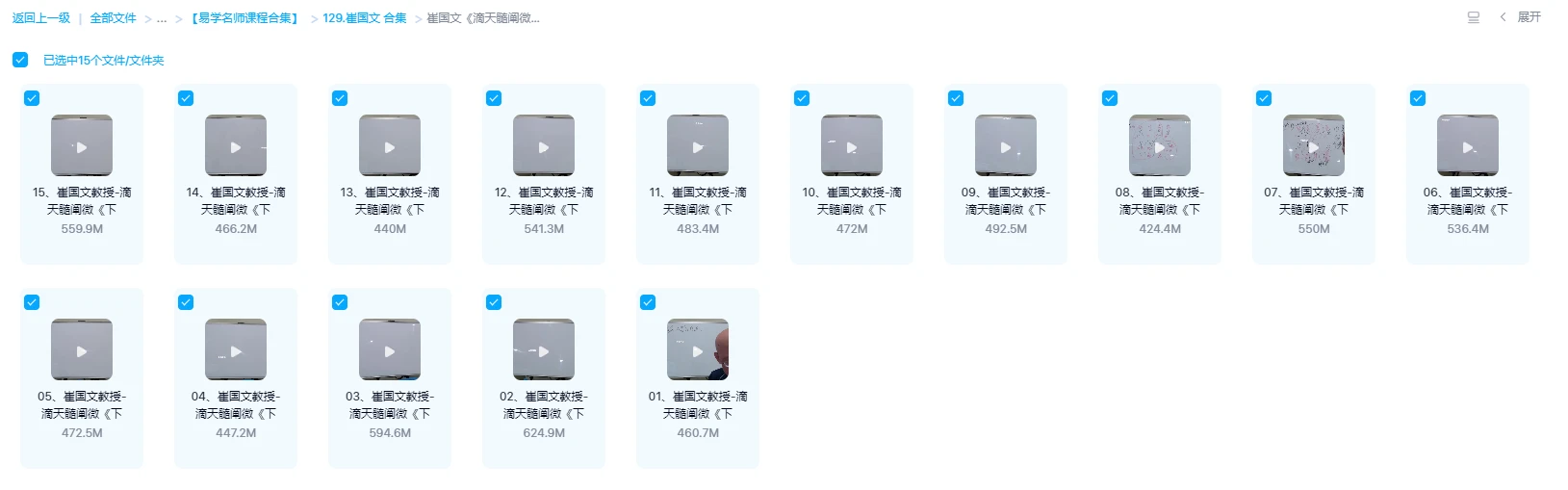 图片[1]_崔国文《滴天髓阐微下篇》视频15集_易经玄学资料网