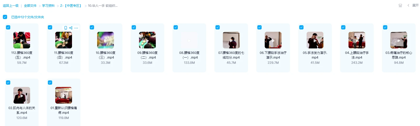 图片[2]_华人一手 软组织损伤徒手疗法腰痛篇（视频12集）_易经玄学资料网