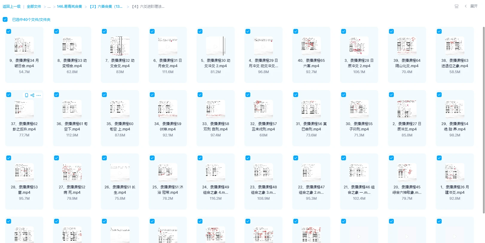 图片[1]_易青岚-六爻进阶理法象法视频（视频40讲）_易经玄学资料网