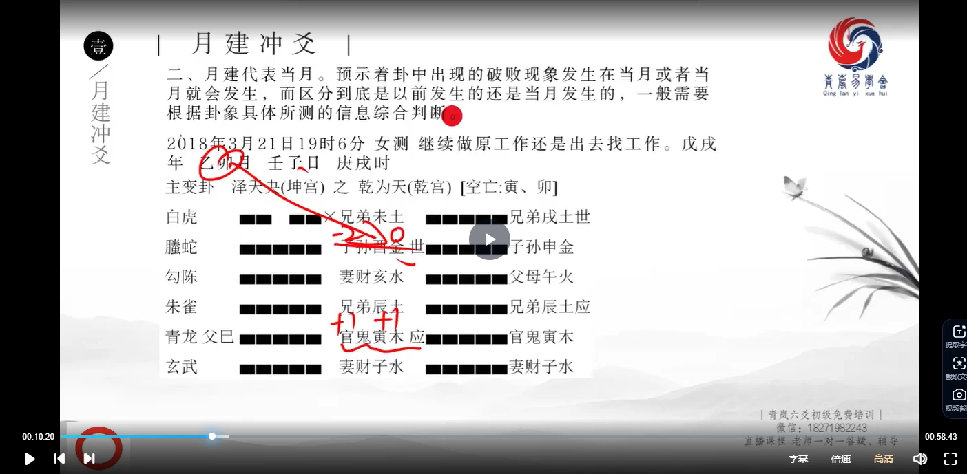 图片[3]_易青岚-六爻进阶理法象法视频（视频40讲）_易经玄学资料网