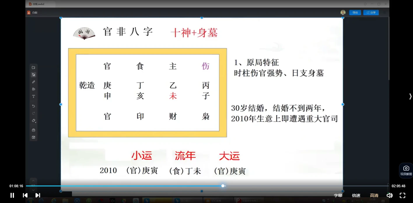 图片[8]_朱辰彬2023年朱辰彬华山八字内部弟子专栏（视频149集+音频240集）_易经玄学资料网