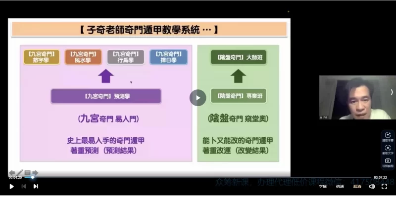 子奇老师2023年九宫奇门风水学5月份课程_易经玄学资料网