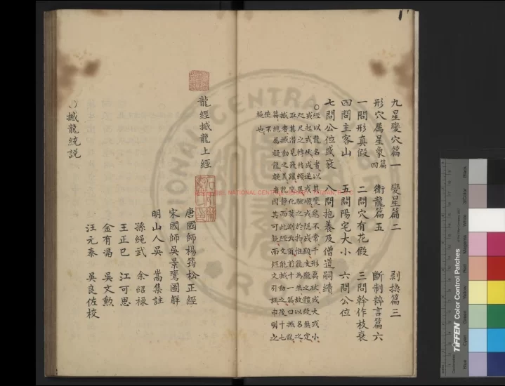 《龍經_(唐)楊筠松撰_(唐)楊筠松舊題》影鈔明萬曆刊本PDF_易经玄学资料网