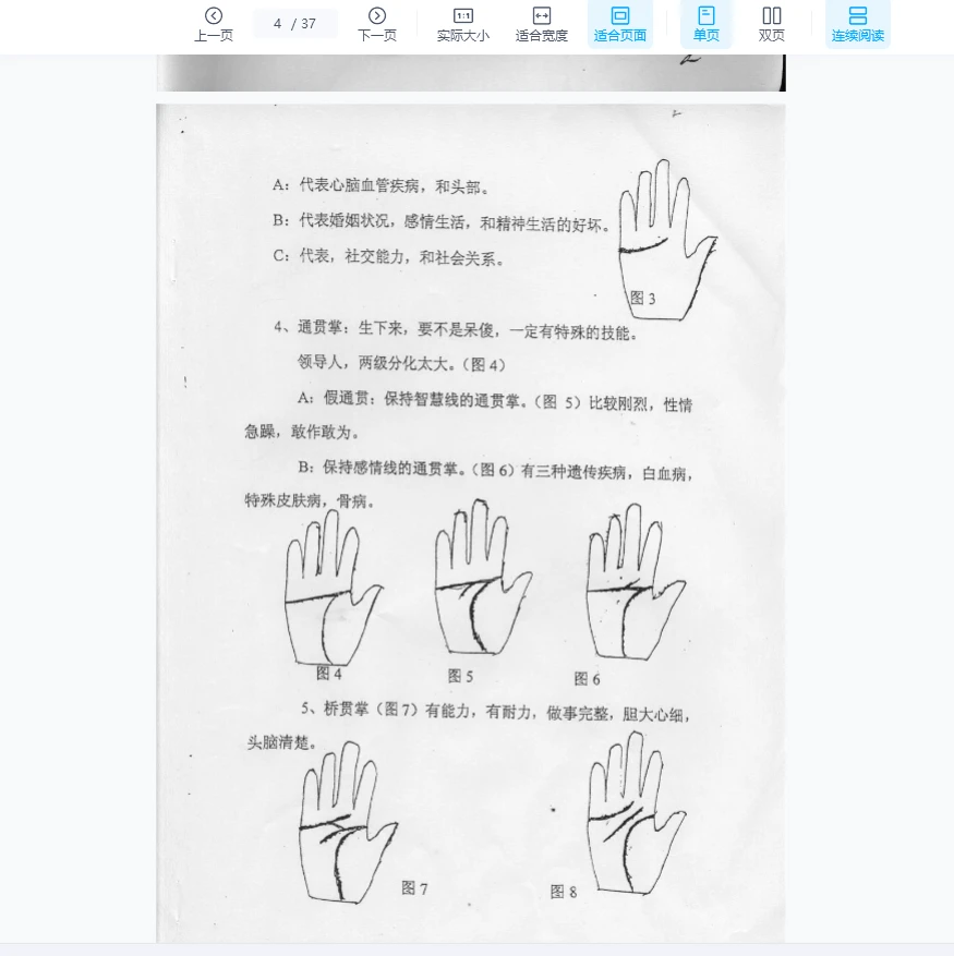 图片[4]_《手面诊病与刮痧治疗》PDF电子书（37页）_易经玄学资料网