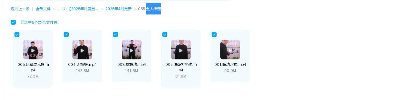 图片[1]_古法经络 易筋洗髓《五大禅定》视频5集_易经玄学资料网