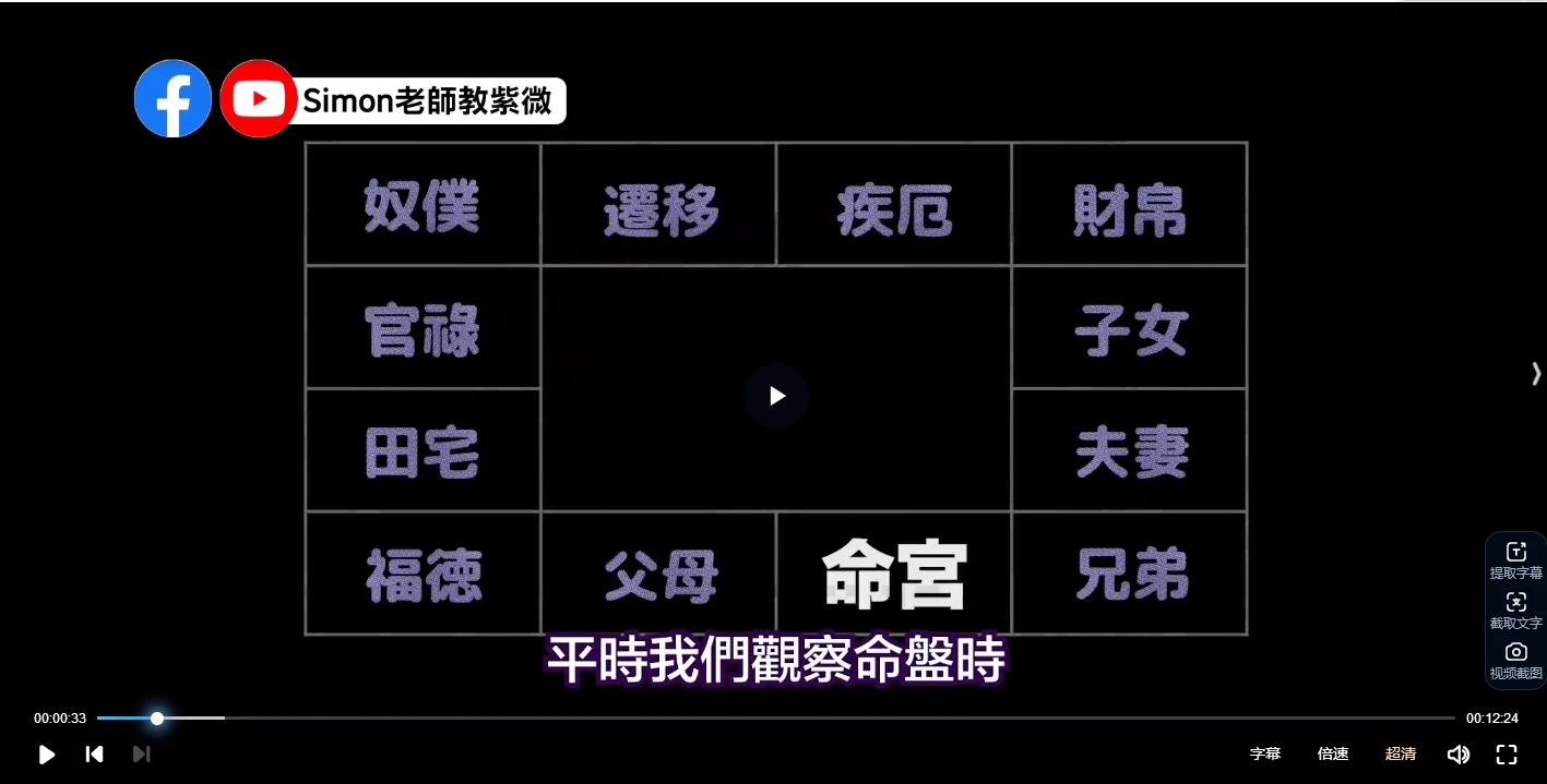 图片[3]_Simon老師教紫微《北派紫微斗数斗數》课程（视频65集）_易经玄学资料网