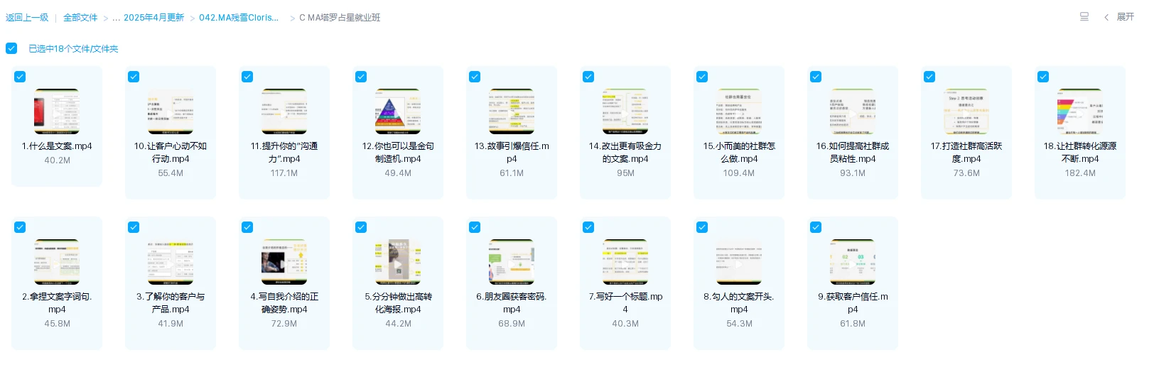 图片[1]_MA残雪Cloris课程23年现代1-4阶21天训练大师心理塔、星塔就业（视频18集）_易经玄学资料网