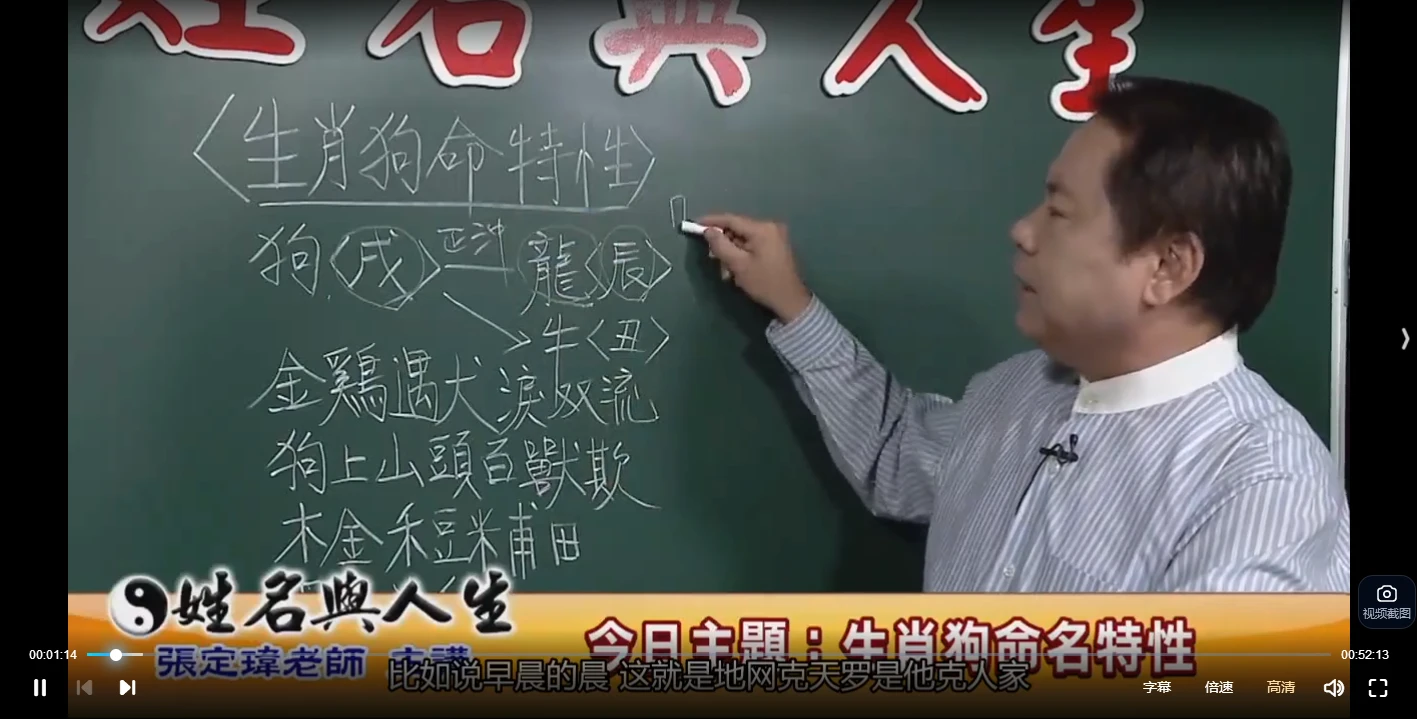 图片[3]_张定玮12生肖姓名解析（视频12集）_易经玄学资料网