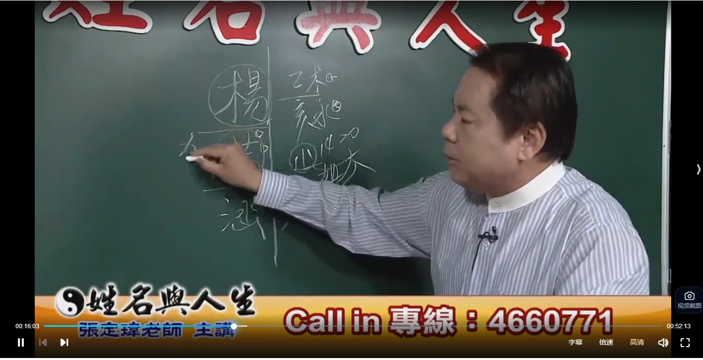 图片[4]_张定玮12生肖姓名解析（视频12集）_易经玄学资料网