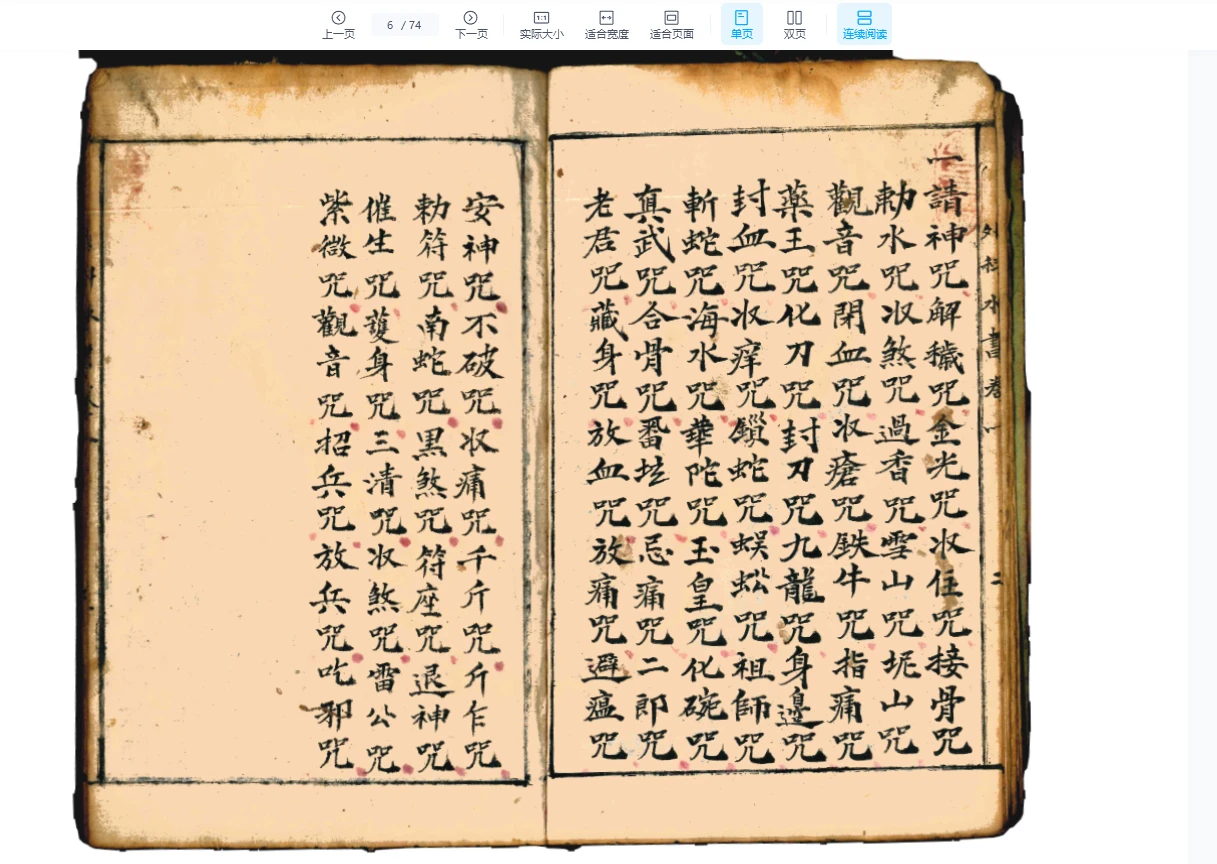 图片[6]_道坛符法科仪《水法全书》PDF（74筒子页）_易经玄学资料网