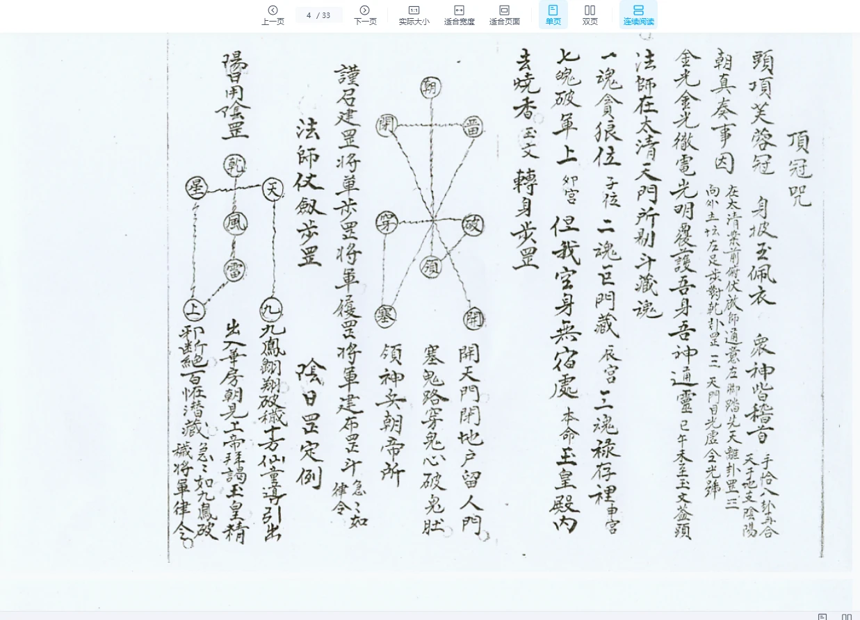 图片[4]_灵威堂教学视频+符箓授课教材+罡图秘咒PDF（视频+资料）_易经玄学资料网