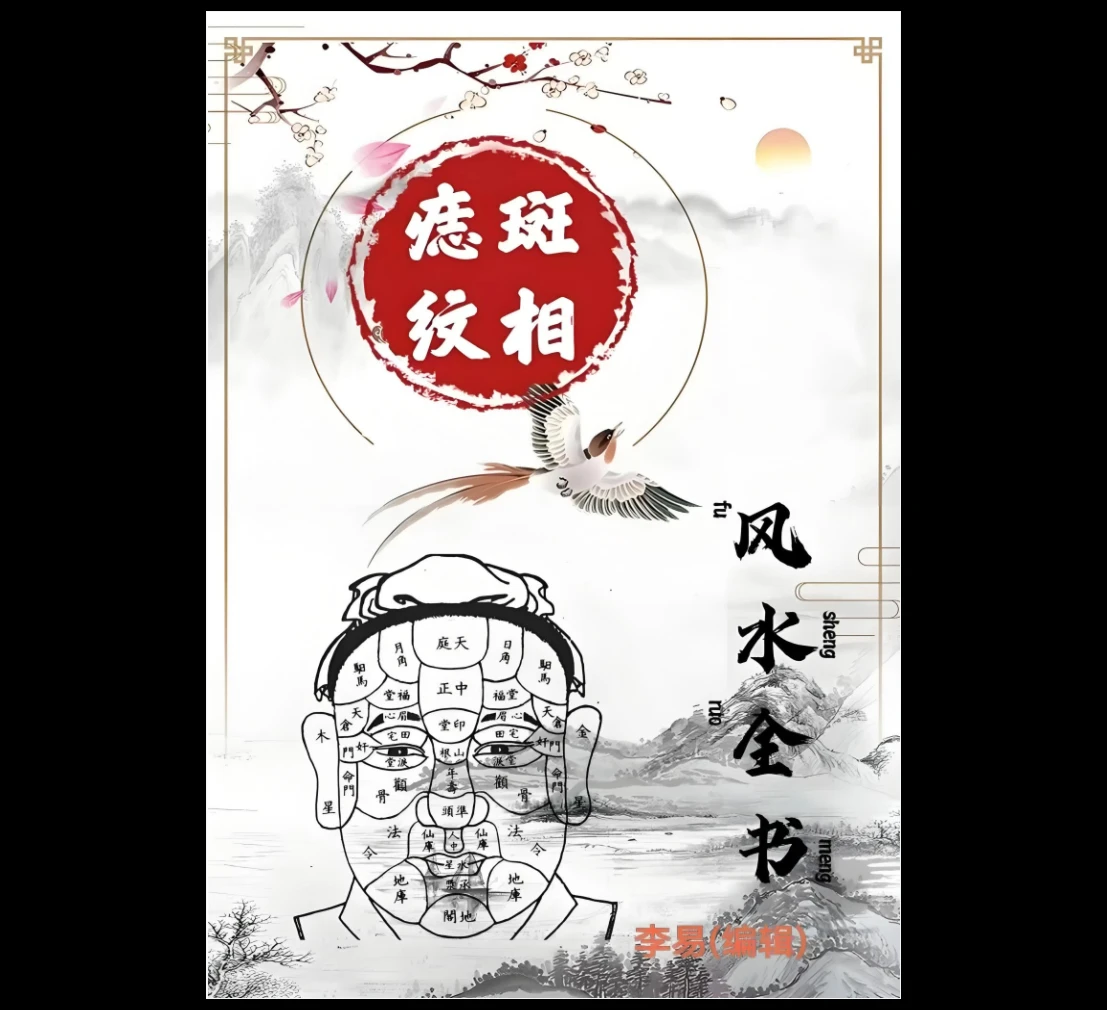 秘传《痣斑纹相风水全书》（512页）_易经玄学资料网