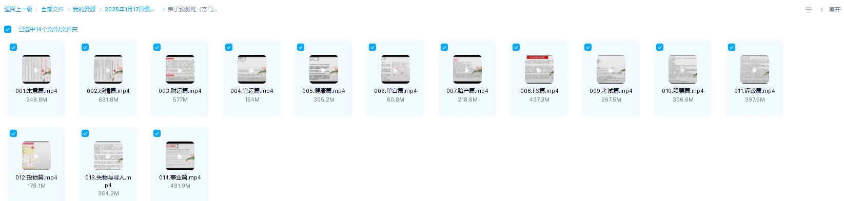 图片[1]_奇门遁甲弟子预测班-忠易堂奇门遁甲—终身班（视频14集）_易经玄学资料网