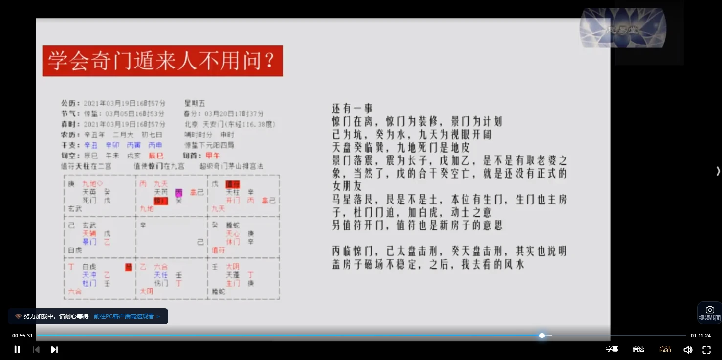 图片[4]_奇门遁甲弟子预测班-忠易堂奇门遁甲—终身班（视频14集）_易经玄学资料网