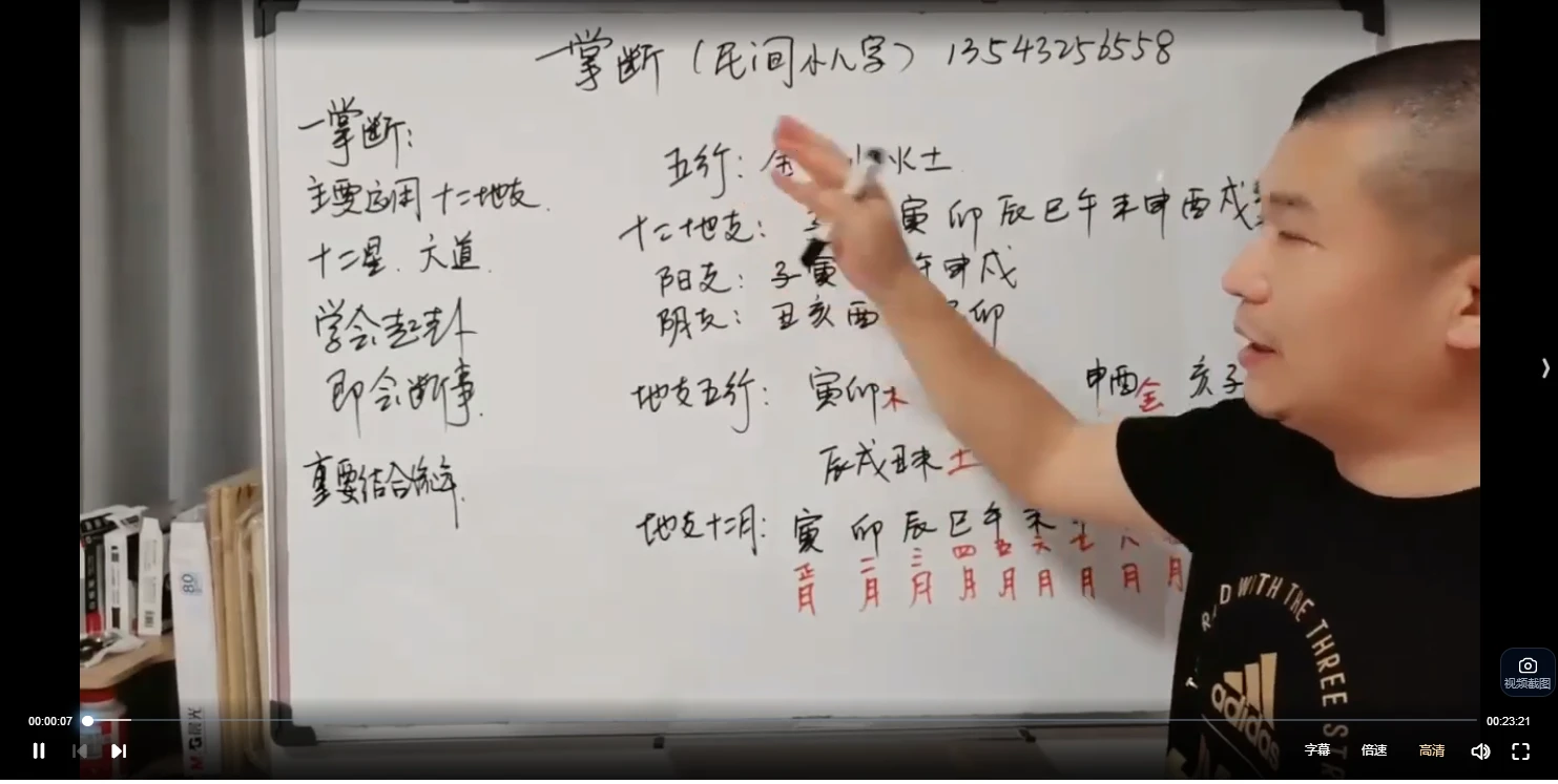 元极堂《小八字一掌经》视频27集_易经玄学资料网