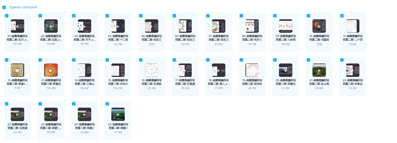图片[2]_燕翼第二期青囊阳宅+阴宅课程合集（视频57集）_易经玄学资料网