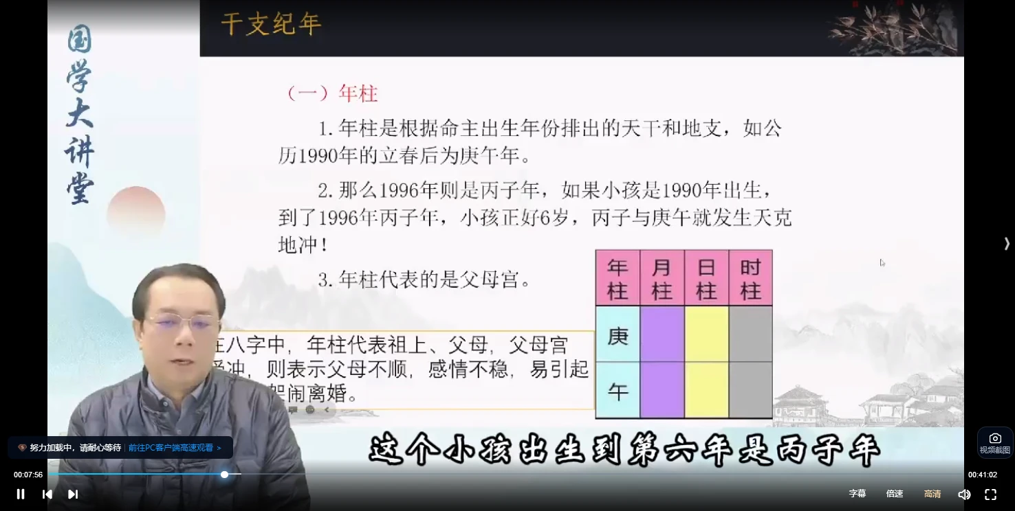 图片[4]_韦钧瀚《四柱八字传承班》教学视频54集_易经玄学资料网