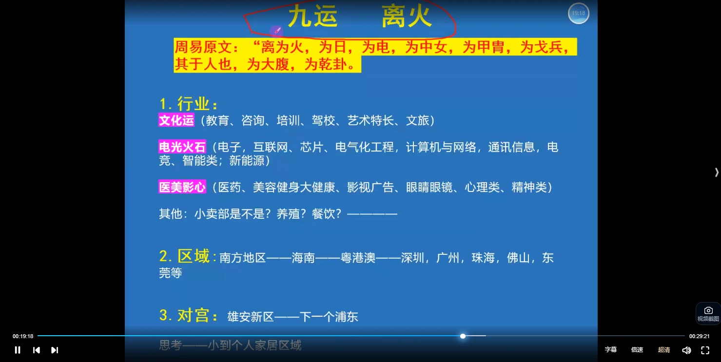 图片[3]_梅花五瓣开2025流年风水专班（视频13集）_易经玄学资料网