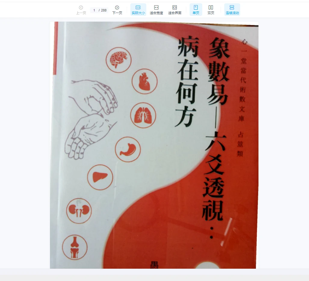 《象数易-六爻透视：病在何处》PDF（288页）_易经玄学资料网