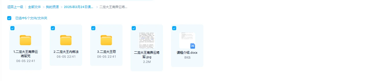 图片[1]_二龙大王南霁云将军镇鬼法一册（音频+文档）_易经玄学资料网