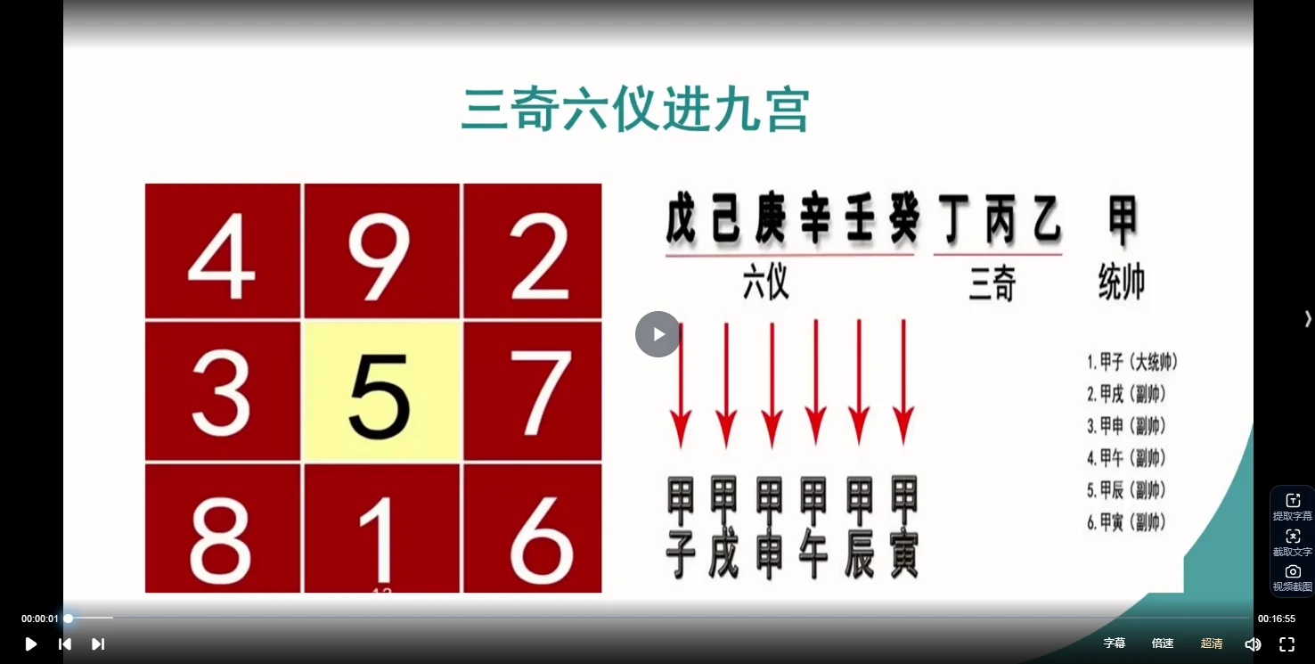 图片[5]_金莉《道家阴盘奇门》视频105集_易经玄学资料网