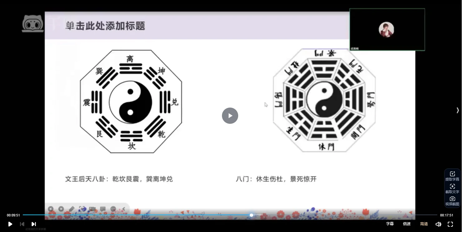 武雨桐飞宫小奇门（视频15集）_易经玄学资料网
