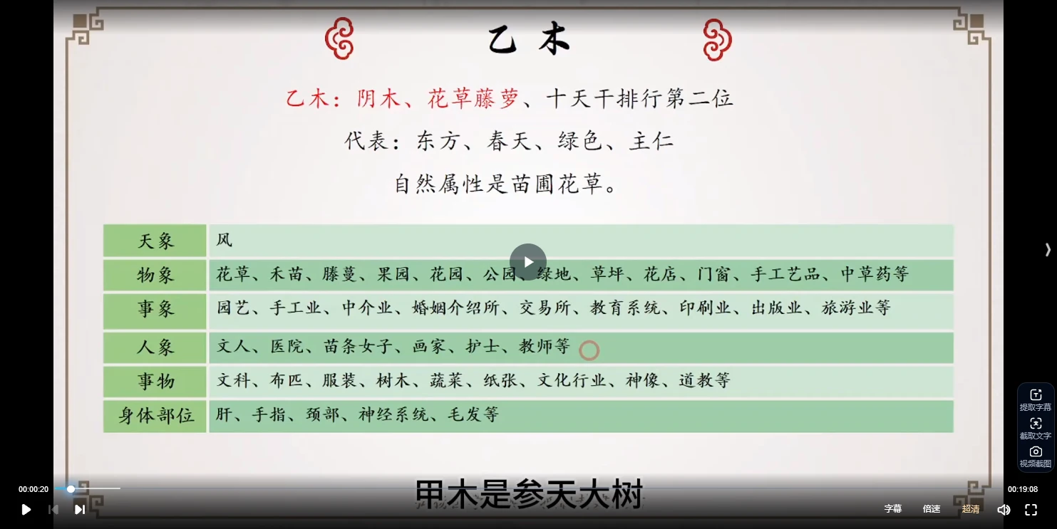 龙诗雅《八字命理初级班》视频63集（视频63集）_易经玄学资料网