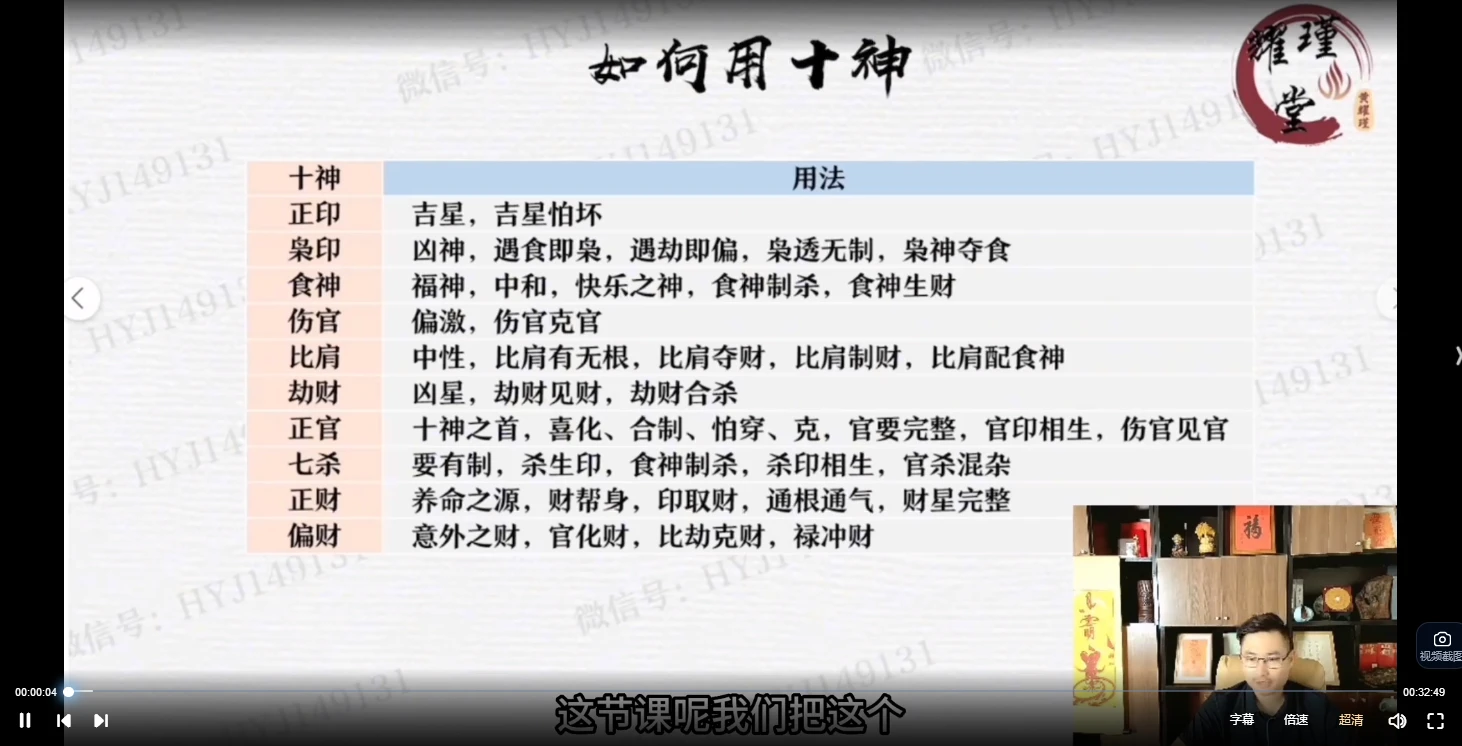 图片[5]_黄耀瑾《四柱预测高级课》（视频40集）_易经玄学资料网