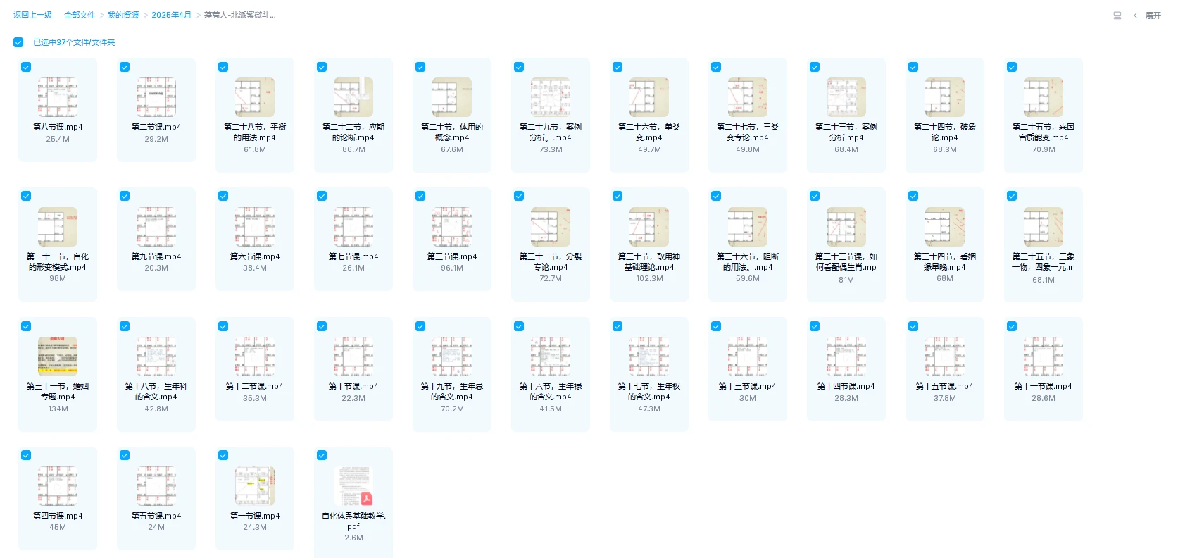 图片[1]_蓬蒿人-北派紫微斗数基础教学（视频37集）_易经玄学资料网
