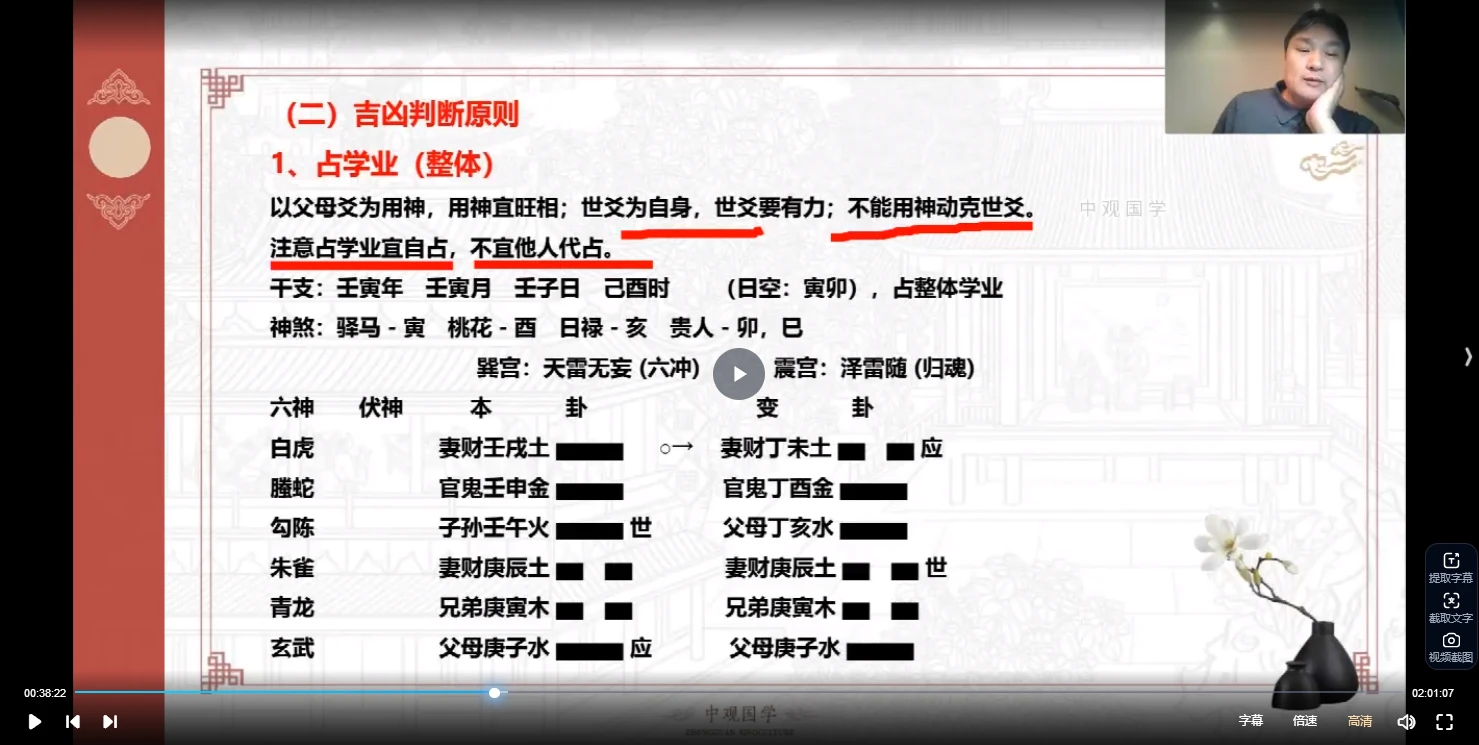 图片[5]_付刚《六爻高级班》视频18集_易经玄学资料网
